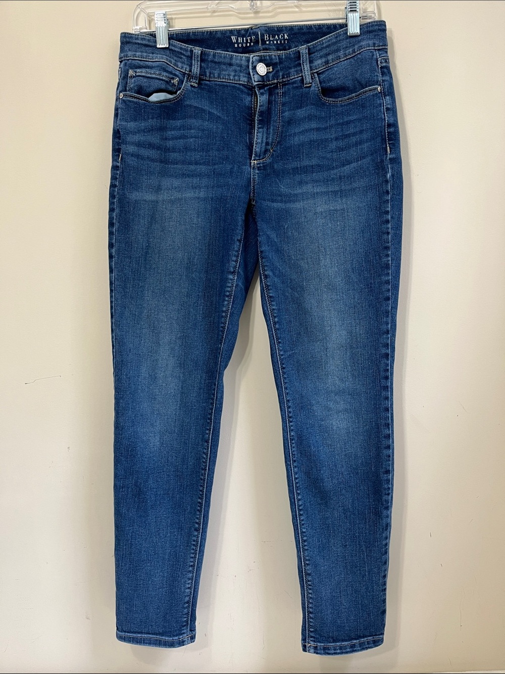 White House Black Market Women's Slim Ankle Cut Jeans Size 6 Short